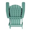 Flash Furniture Sea Foam All-Weather Folding Adirondack Chairs, 2PK 2-JJ-C14505-SFM-GG